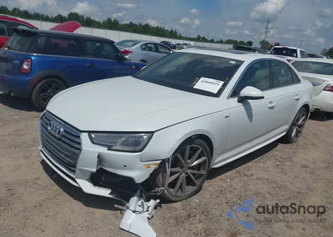 2017 Audi A4 2.0T Premium из США, поврежденный, VIN WAUENAF47HN066130
